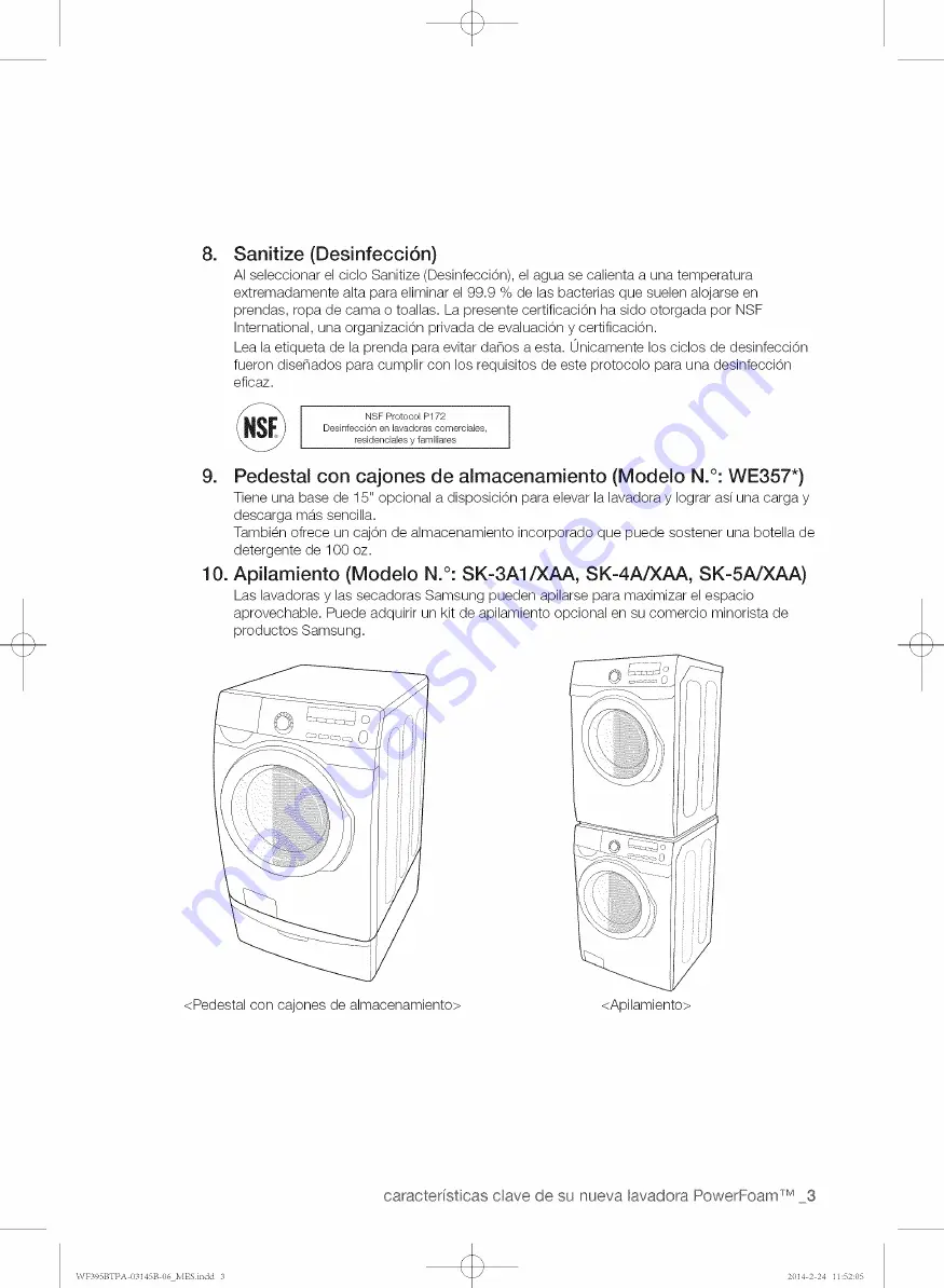 Samsung WE357 series User Manual Download Page 47