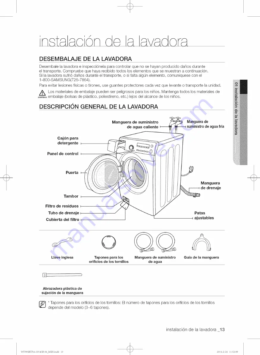 Samsung WE357 series Скачать руководство пользователя страница 57