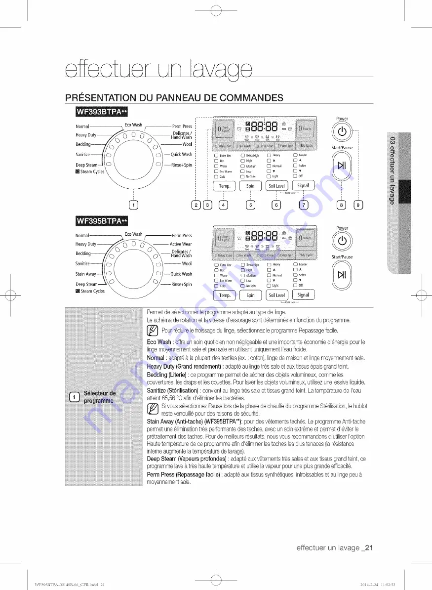 Samsung WE357 series User Manual Download Page 109