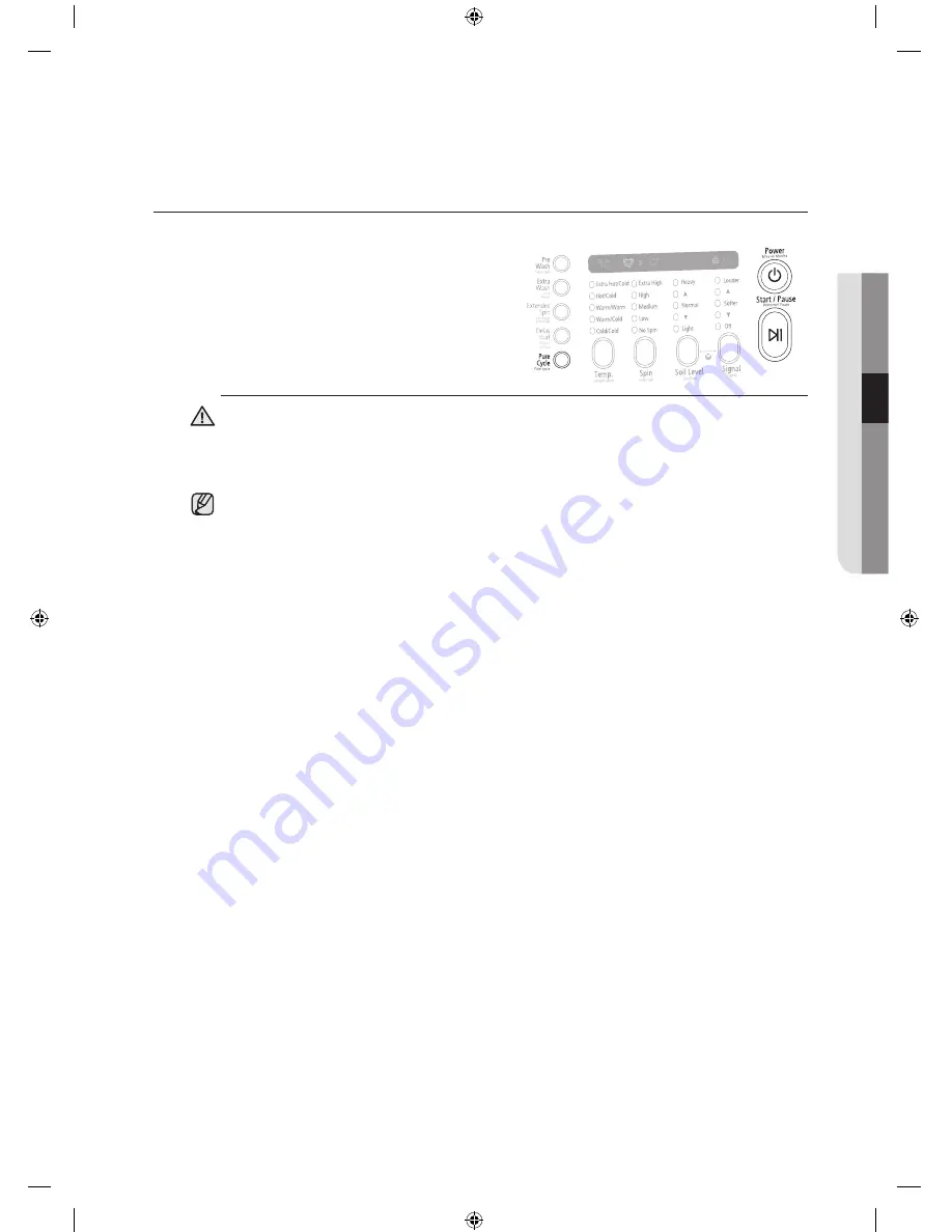 Samsung WE357A7P User Manual Download Page 27