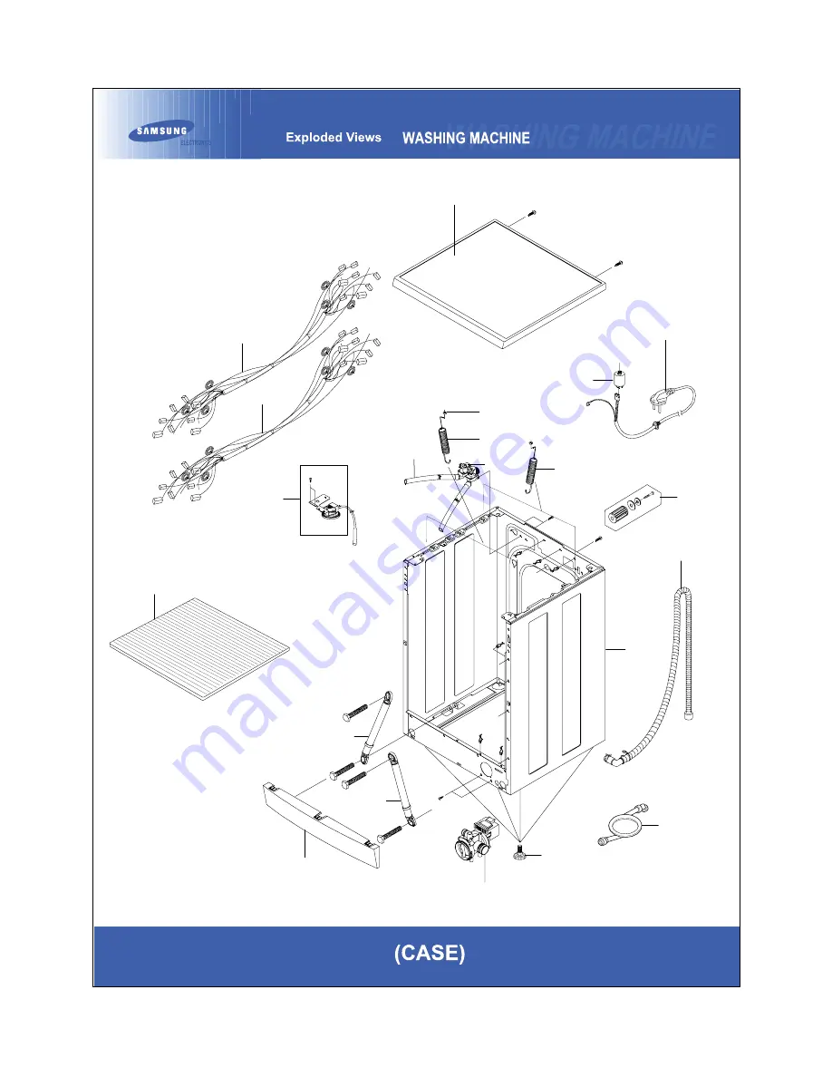 Samsung WF-R1061/YLP Service Manual Download Page 45