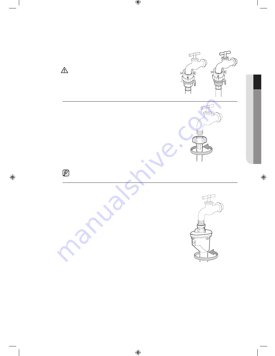 Samsung WF0804W8E 8kg 1400rpm Ecobubble Washing... Kullanıcı Kılavuzu Download Page 19