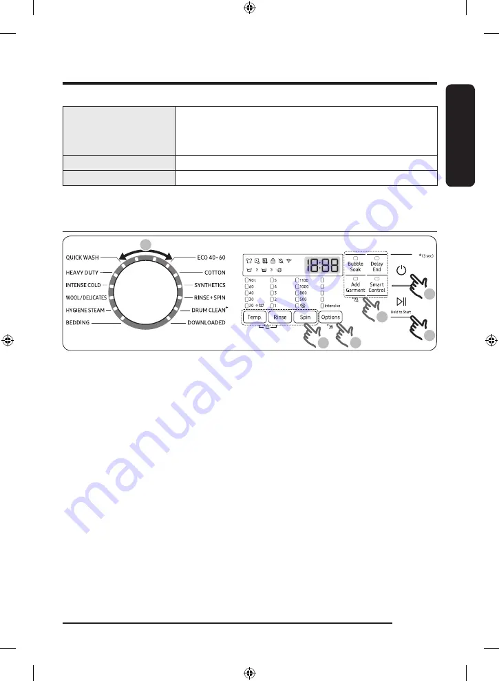 Samsung WF18T8000 Series Скачать руководство пользователя страница 35