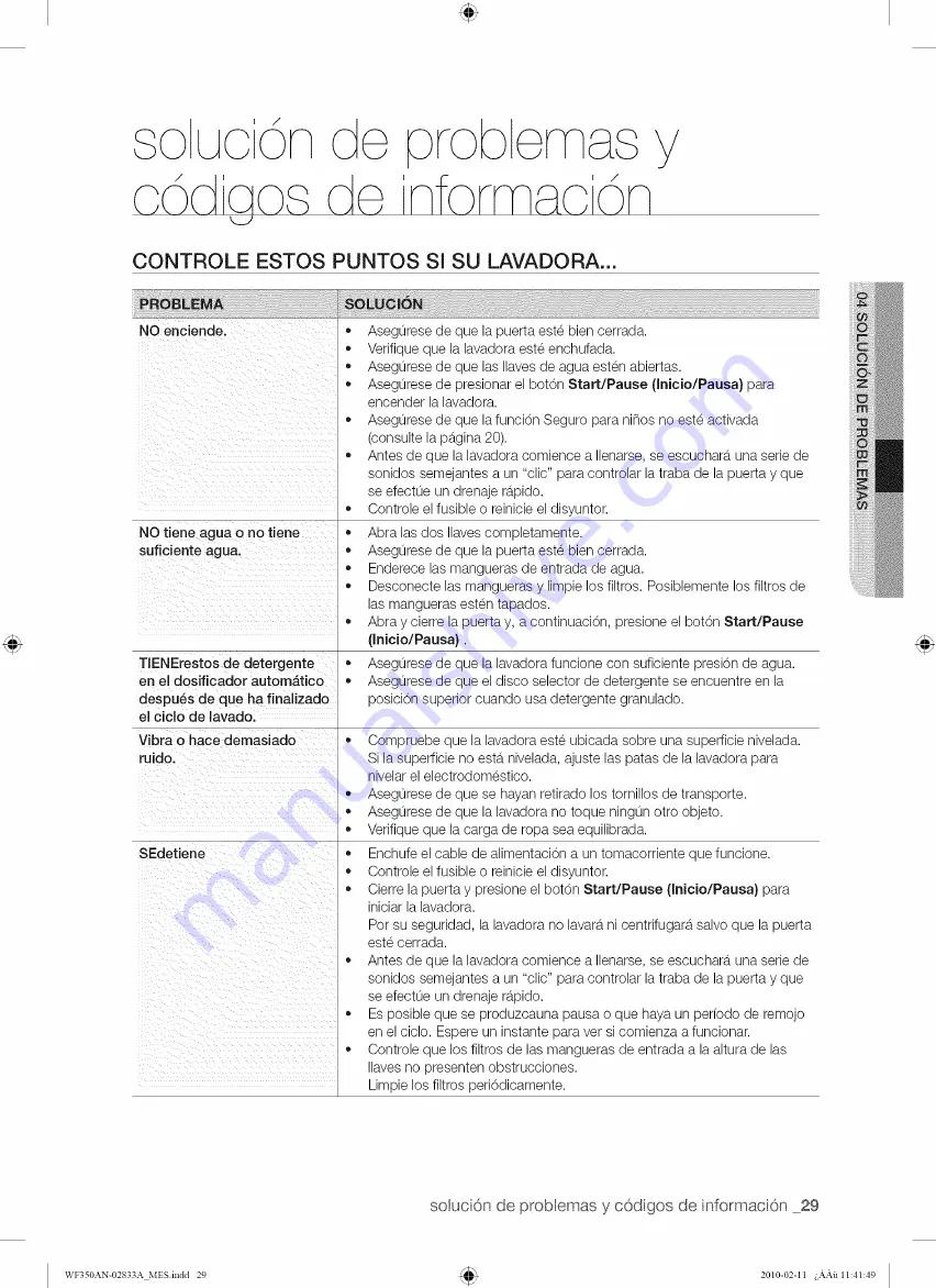 Samsung WF350AN Series User Manual Download Page 67