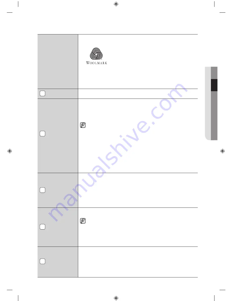 Samsung WF407ANW/XAA User Manual Download Page 19