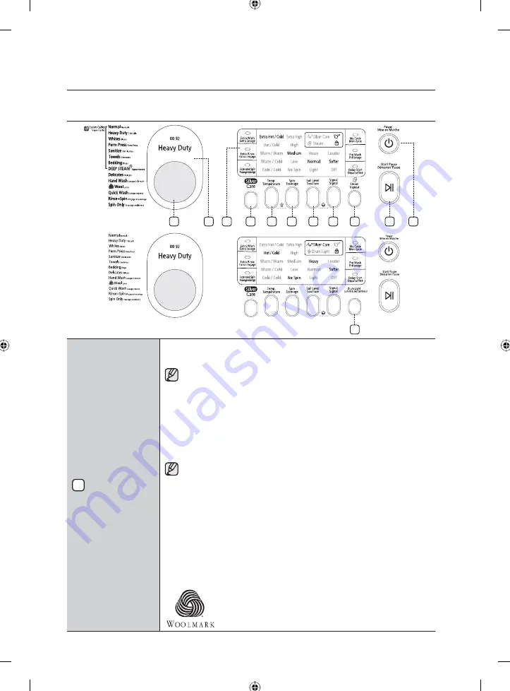 Samsung WF428AAW User Manual Download Page 48