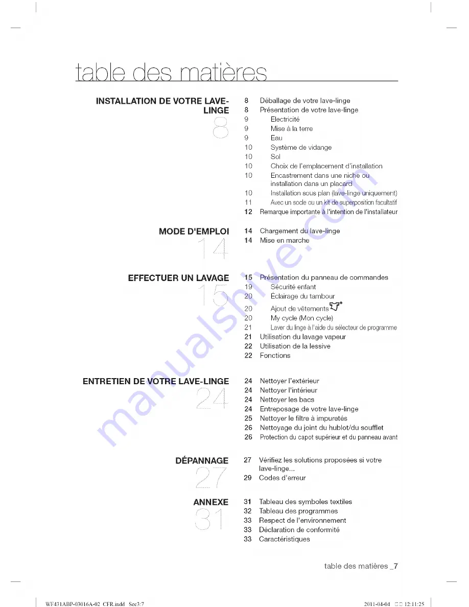 Samsung WF431ABF/XAA User Manual Download Page 81