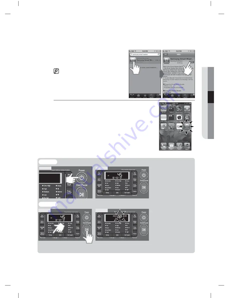 Samsung WF455ARGSWR/AA Скачать руководство пользователя страница 231