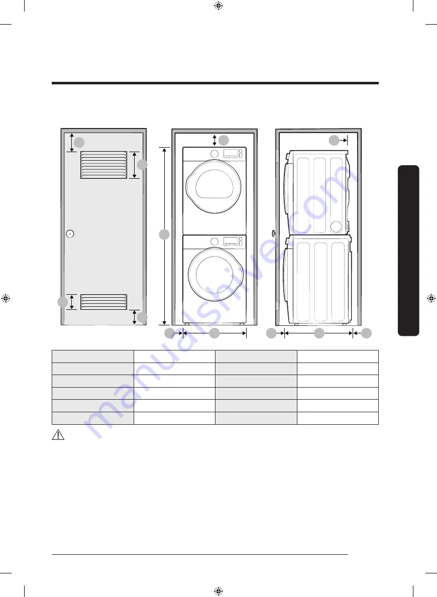 Samsung WF45N5300A Series Скачать руководство пользователя страница 21