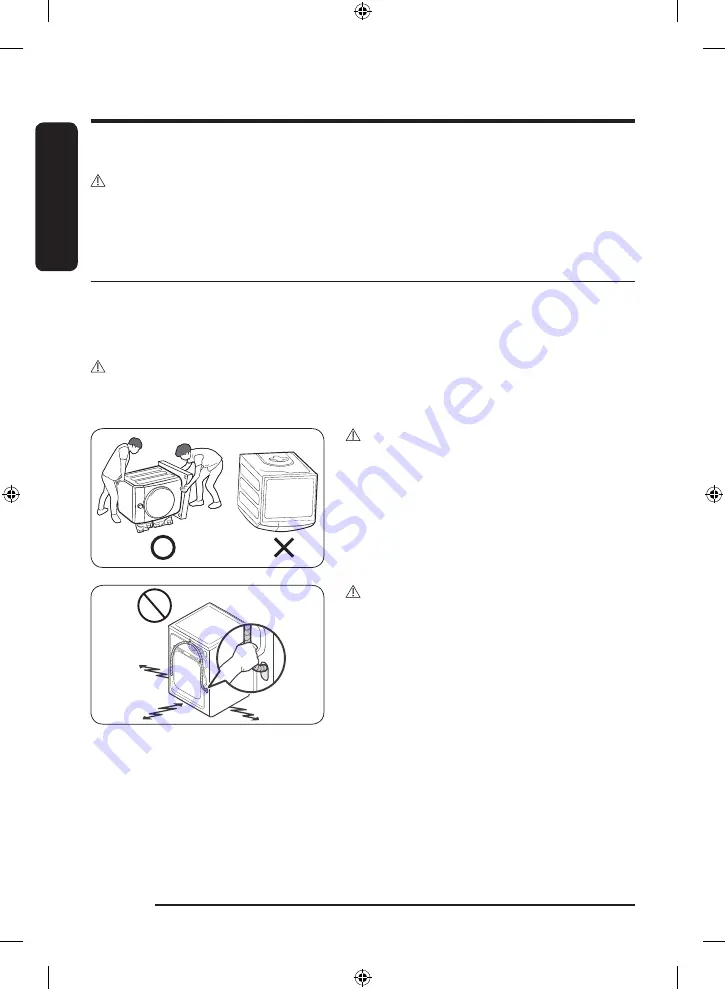 Samsung WF50BG83 A Series User Manual Download Page 16