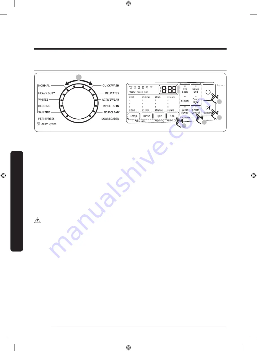 Samsung WF50R8500AW/US Скачать руководство пользователя страница 102