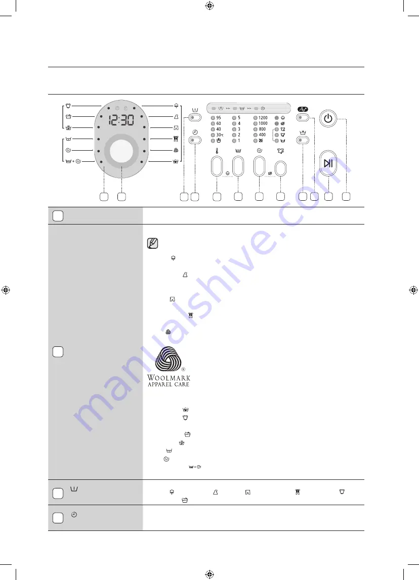 Samsung WF8604GF Скачать руководство пользователя страница 22