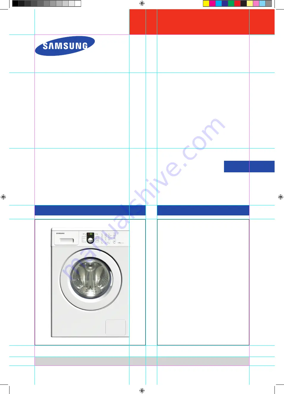 Samsung WF8802 Service Manual Download Page 1