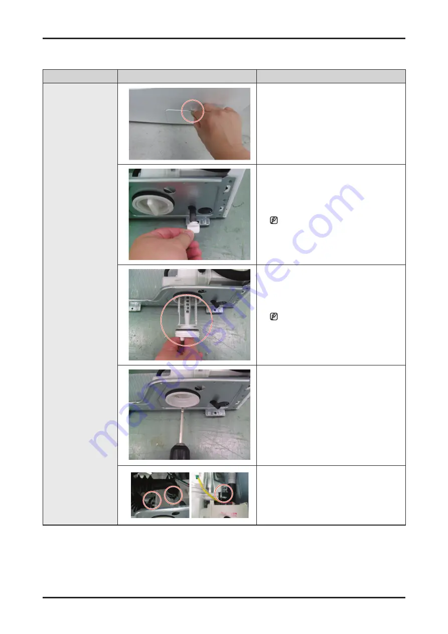 Samsung WF906 Series Service Manual Download Page 22