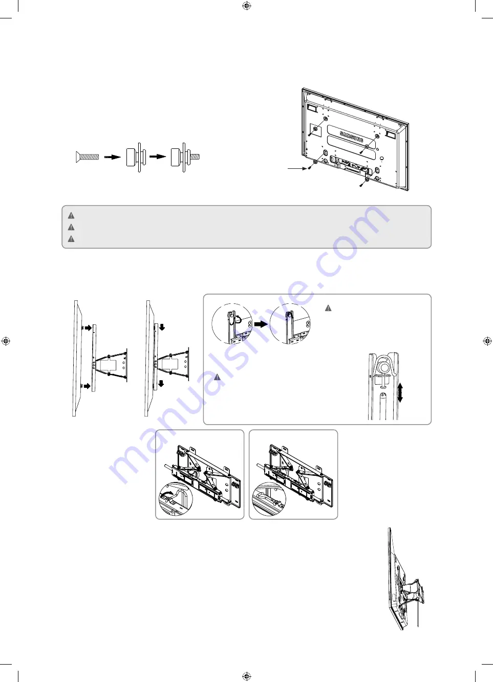 Samsung WMN4277SK Installation Manual Download Page 11