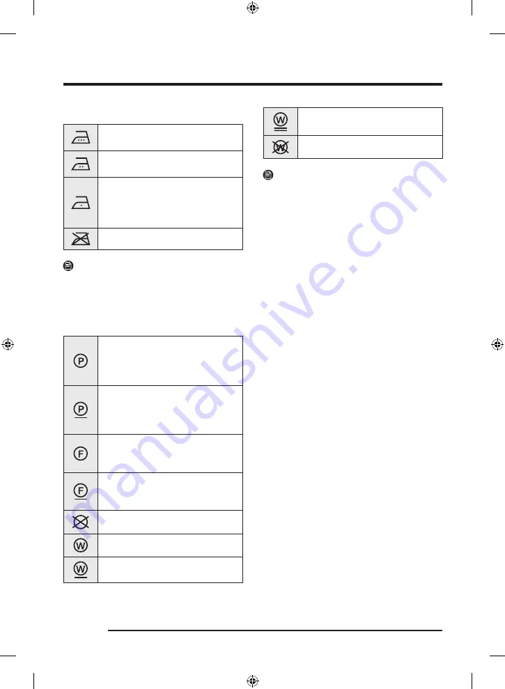 Samsung WW1 DG Series User Manual Download Page 60