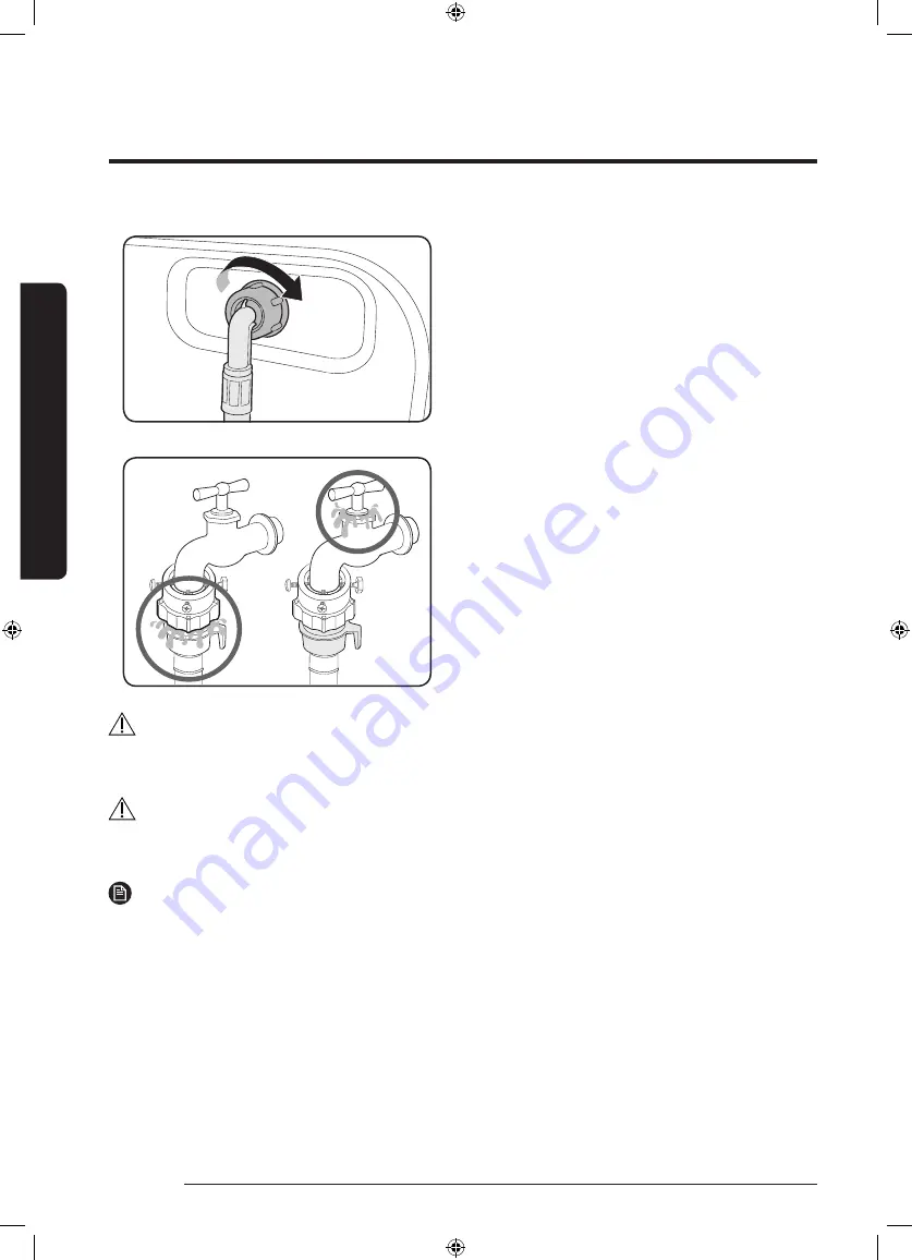 Samsung WW80J3 Series User Manual Download Page 20