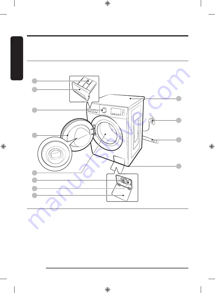 Samsung WW90T4040CX1TL Скачать руководство пользователя страница 14