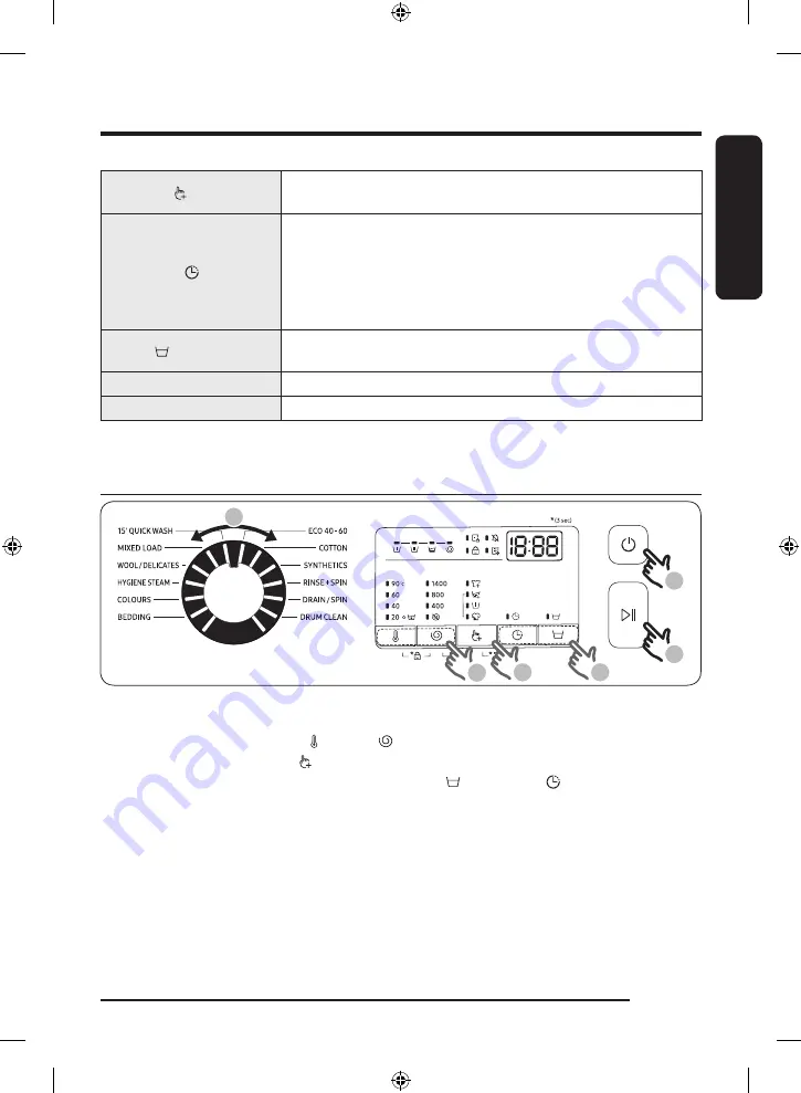 Samsung WW90T4040CX1TL User Manual Download Page 37