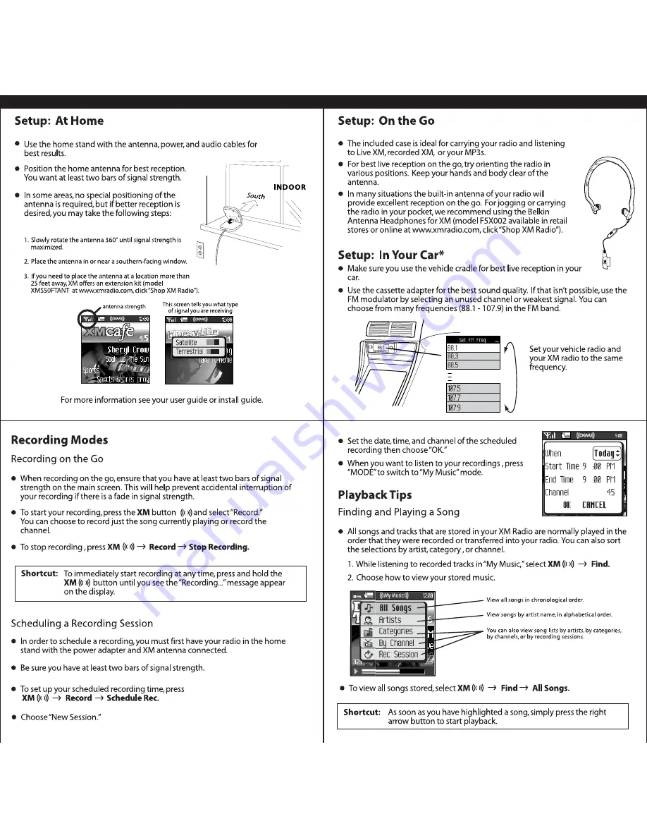 Samsung XM2go User Manual Download Page 95