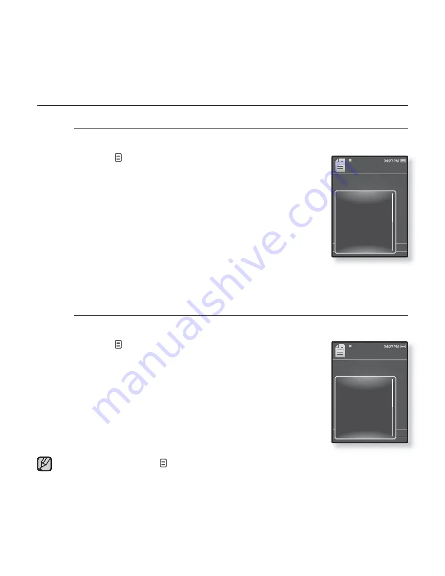 Samsung yePP YP-Q1 16GB User Manual Download Page 68