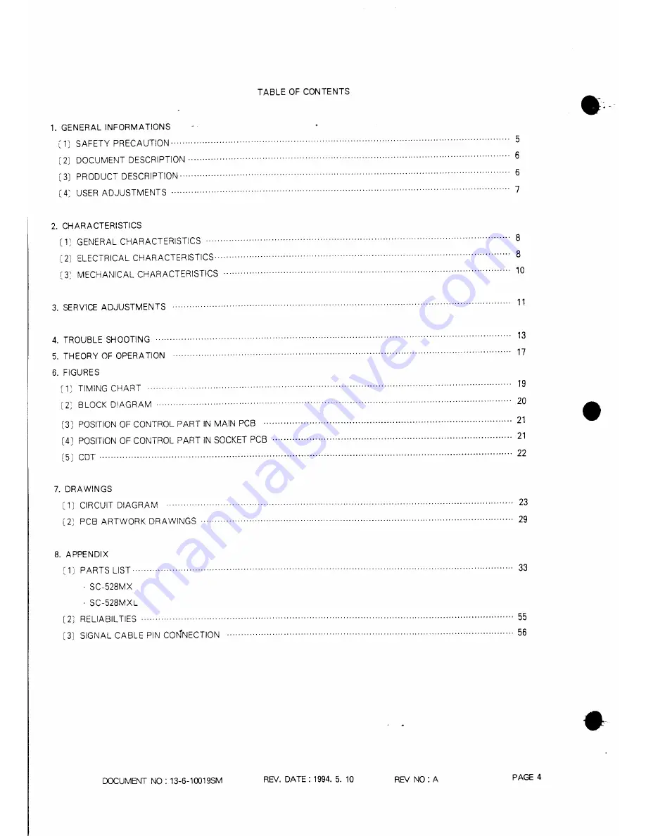 Samtron SC-528UL Service Manual Download Page 3