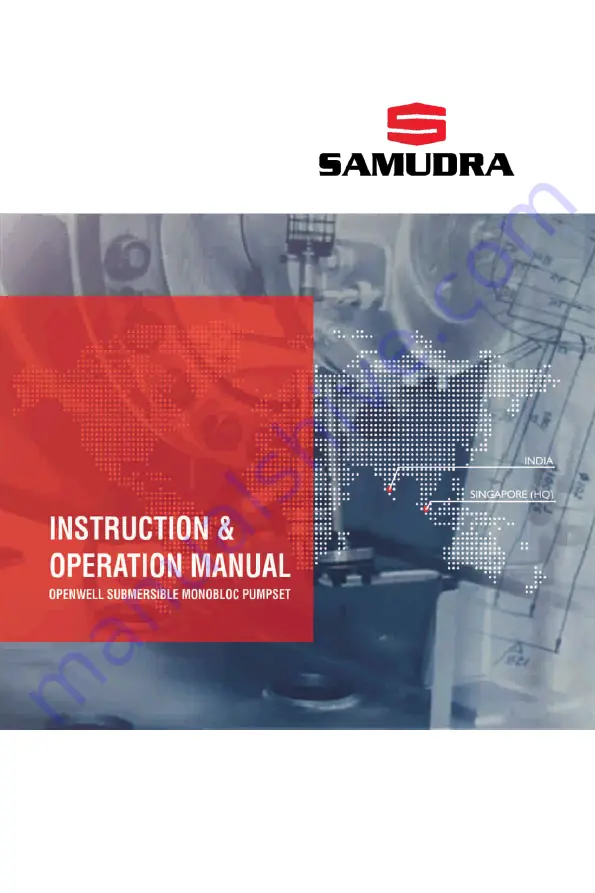 SAMUDRA SSM-N Series Instruction And Operation Manual Download Page 1