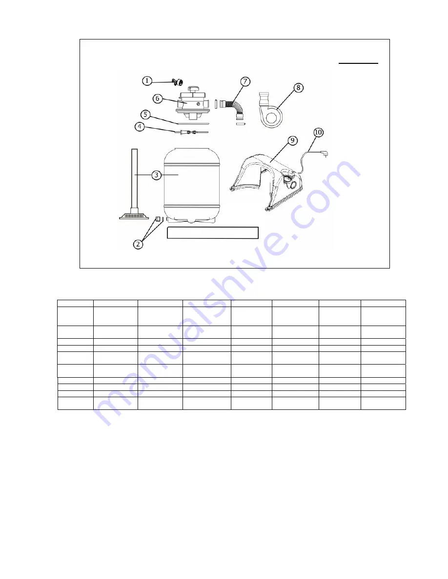 San Marina Pools AR700 Installation And Maintenance Manual Download Page 59