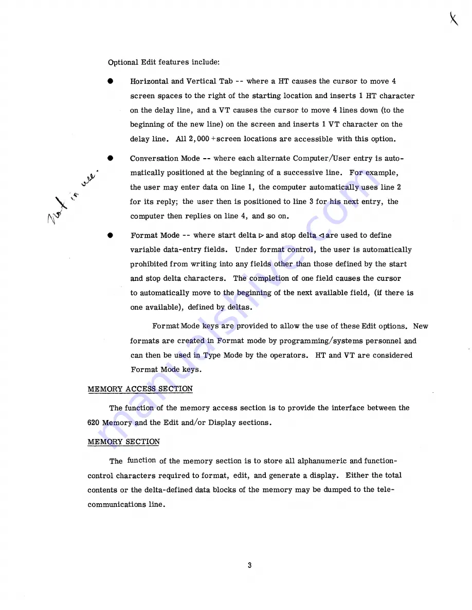 Sanders Associates Sanders 620 Manual Download Page 11