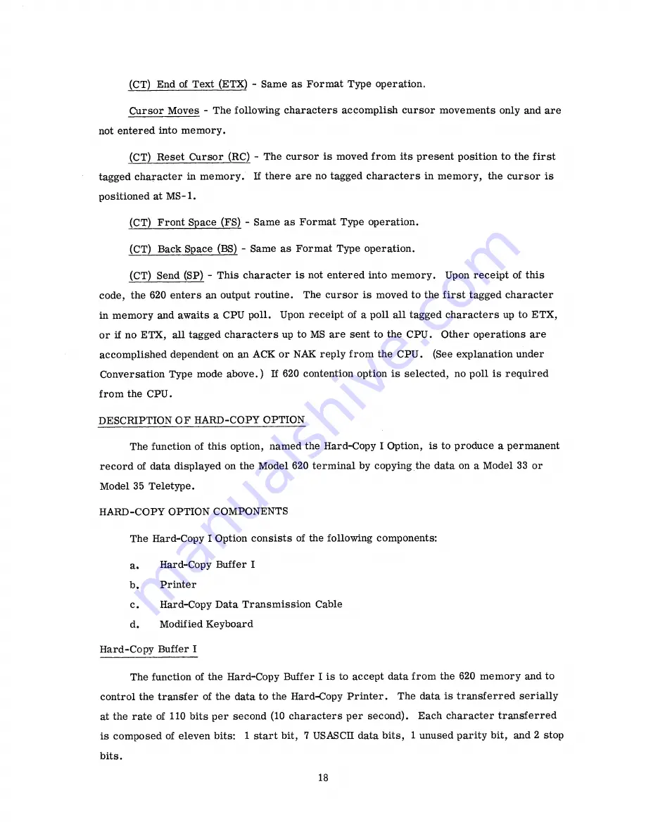 Sanders Associates Sanders 620 Manual Download Page 26