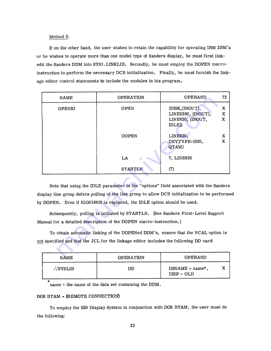 Sanders Associates Sanders 620 Manual Download Page 31