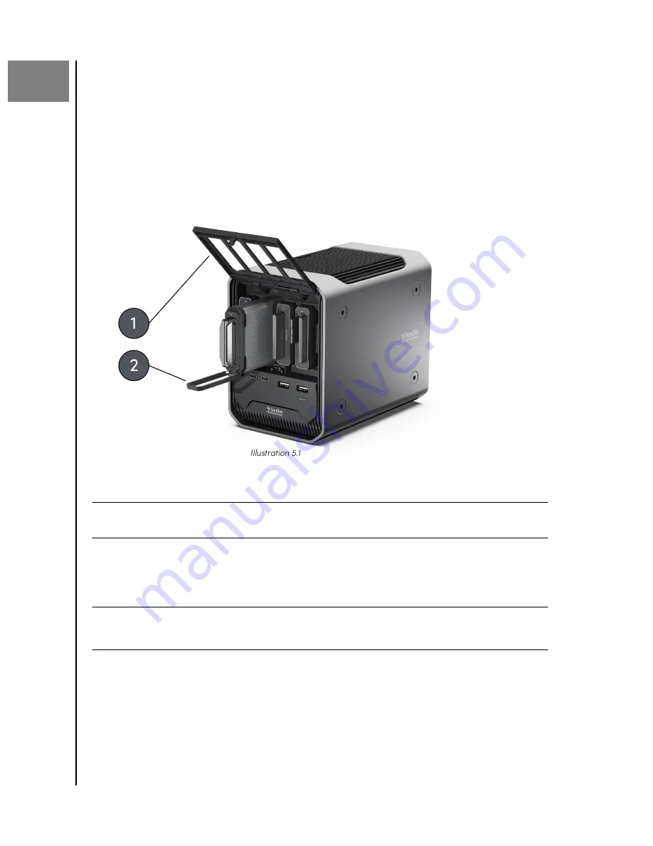 SanDisk PROFESSIONAL PRO-DOCK 4 User Manual Download Page 13