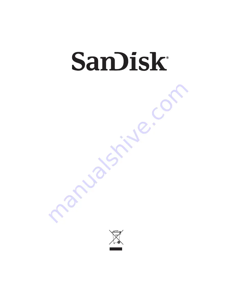 SanDisk SDDR-89-E15 Quick Start Manual Download Page 17