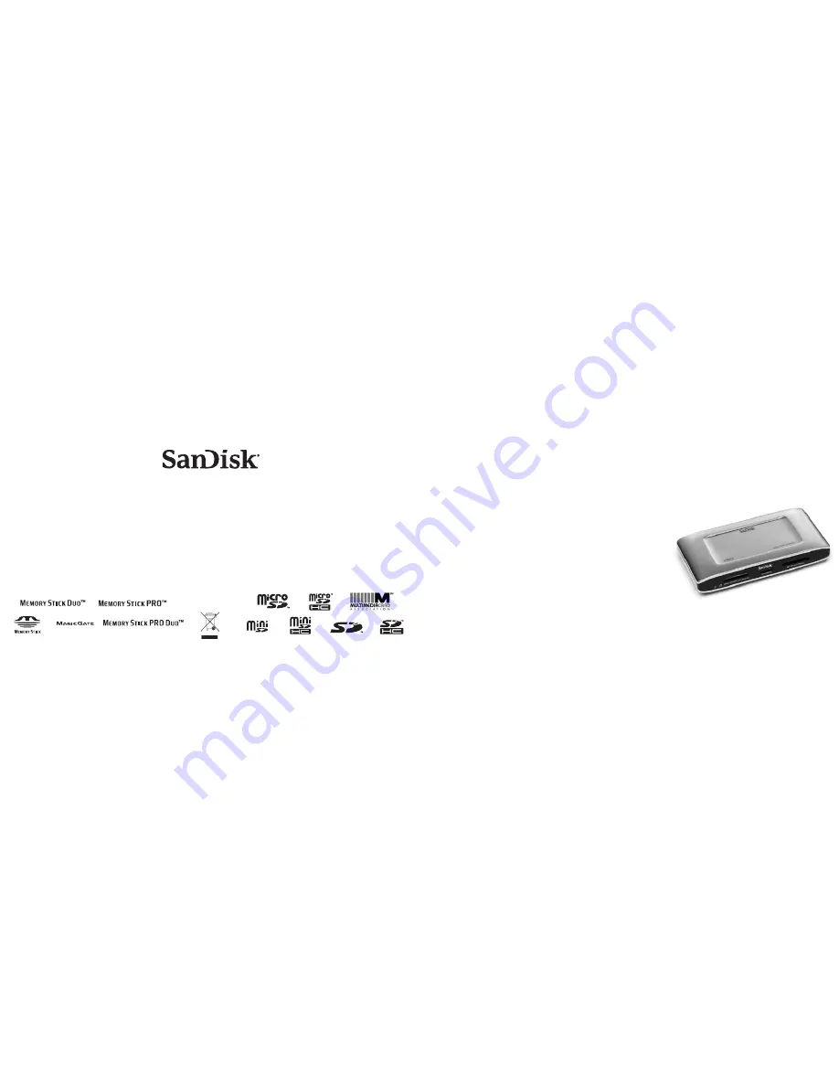 SanDisk SDVM1AA30 User Manual Download Page 1