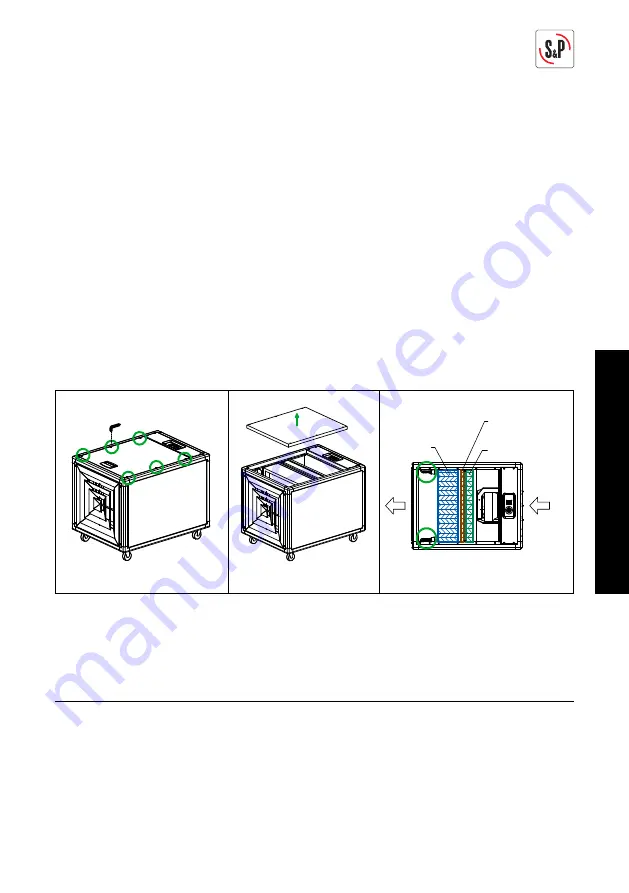 S&P AIRPUR PAP 350 CA H14 Manual Download Page 21