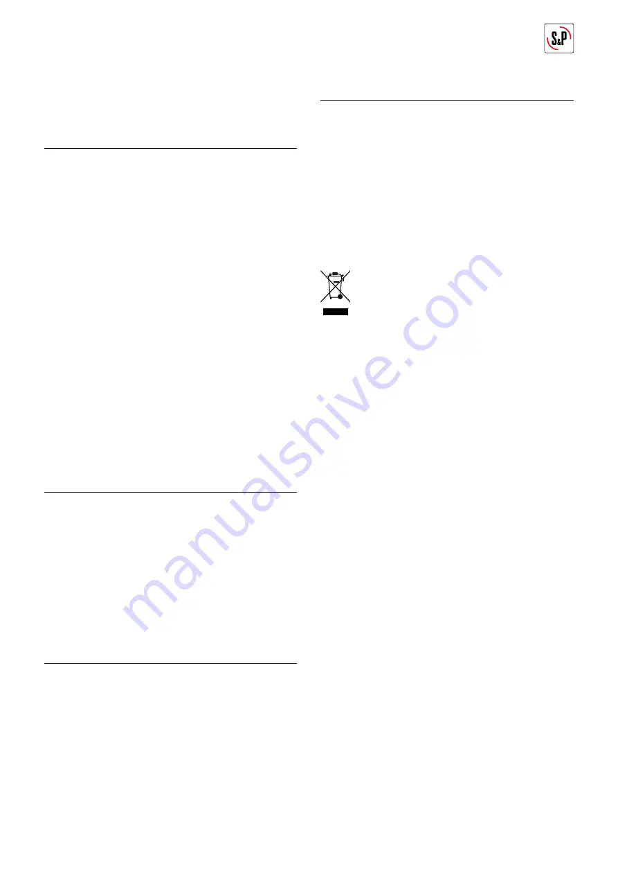 S&P JETLINE Series Instruction Manual Download Page 33