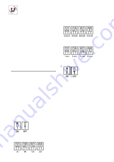 S&P SILENT CHZ Series Quick Start Manual Download Page 60