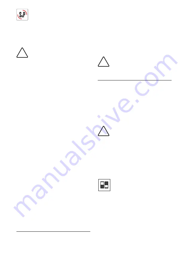 S&P SILENT DUAL 100 Manual Download Page 8