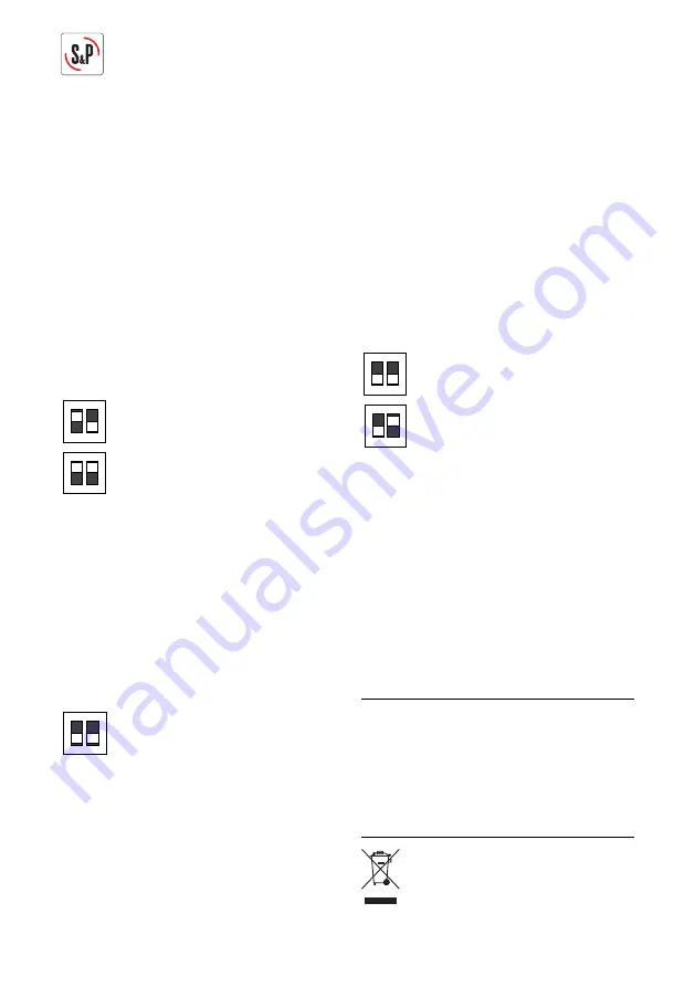 S&P SILENT DUAL 100 Manual Download Page 38