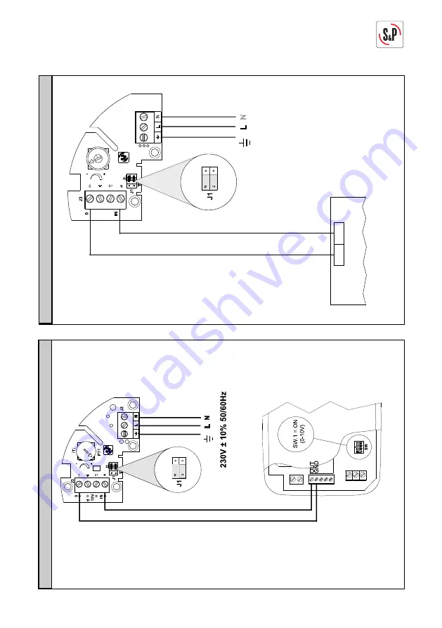 S&P SILENT ECOWATT TD-100-125 Instruction Manual Download Page 5