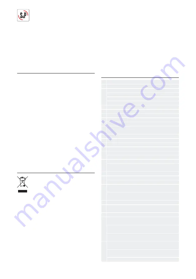 S&P SILENT ECOWATT TD-100-125 Скачать руководство пользователя страница 8