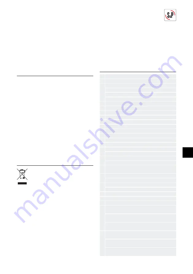 S&P SILENT ECOWATT TD-100-125 Instruction Manual Download Page 41