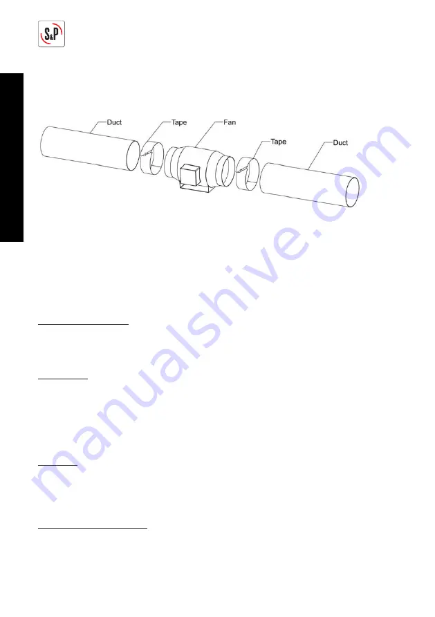 S&P TD-125XS Installation And Wiring Instructions Download Page 6