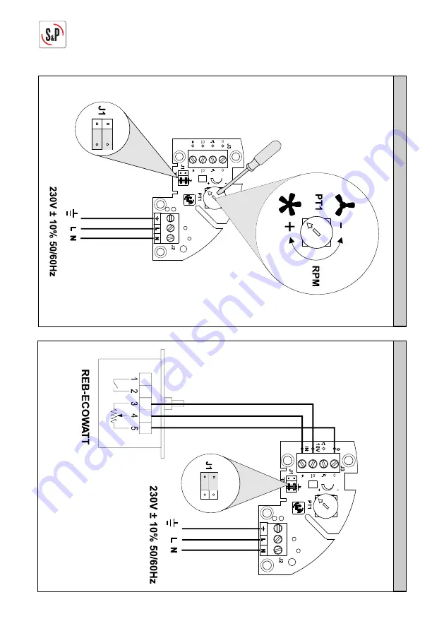 S&P TD-350/125 SILENT Instruction Manual Download Page 4