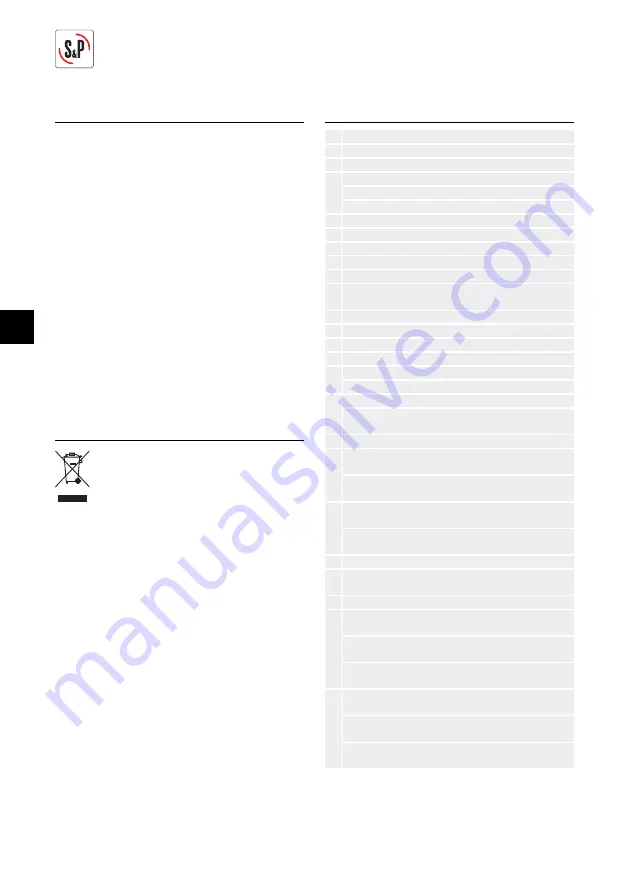 S&P TD-350/125 SILENT Instruction Manual Download Page 26