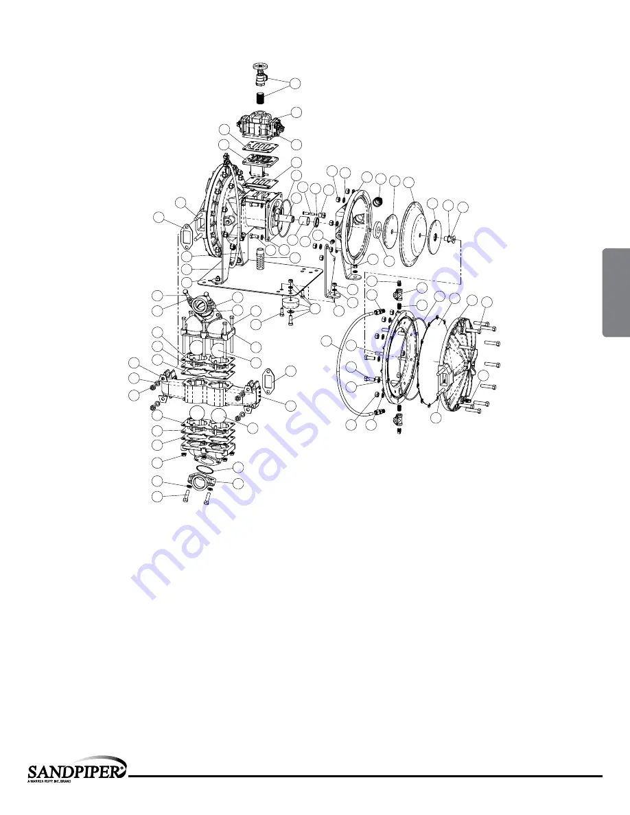 Sandpiper ST1 1/2 Service & Operating Manual Download Page 11