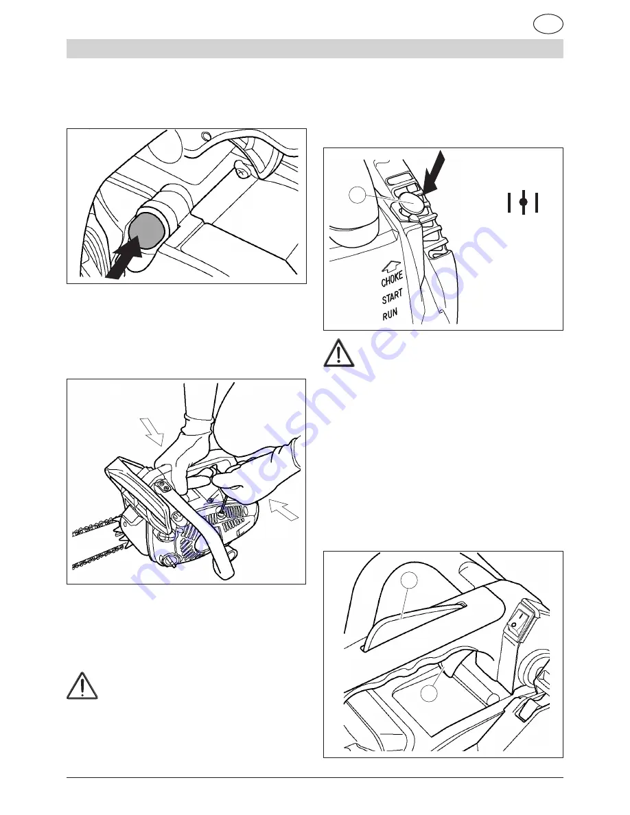 Sandri Garden SG 1225/25 CS Instruction Manual Download Page 21