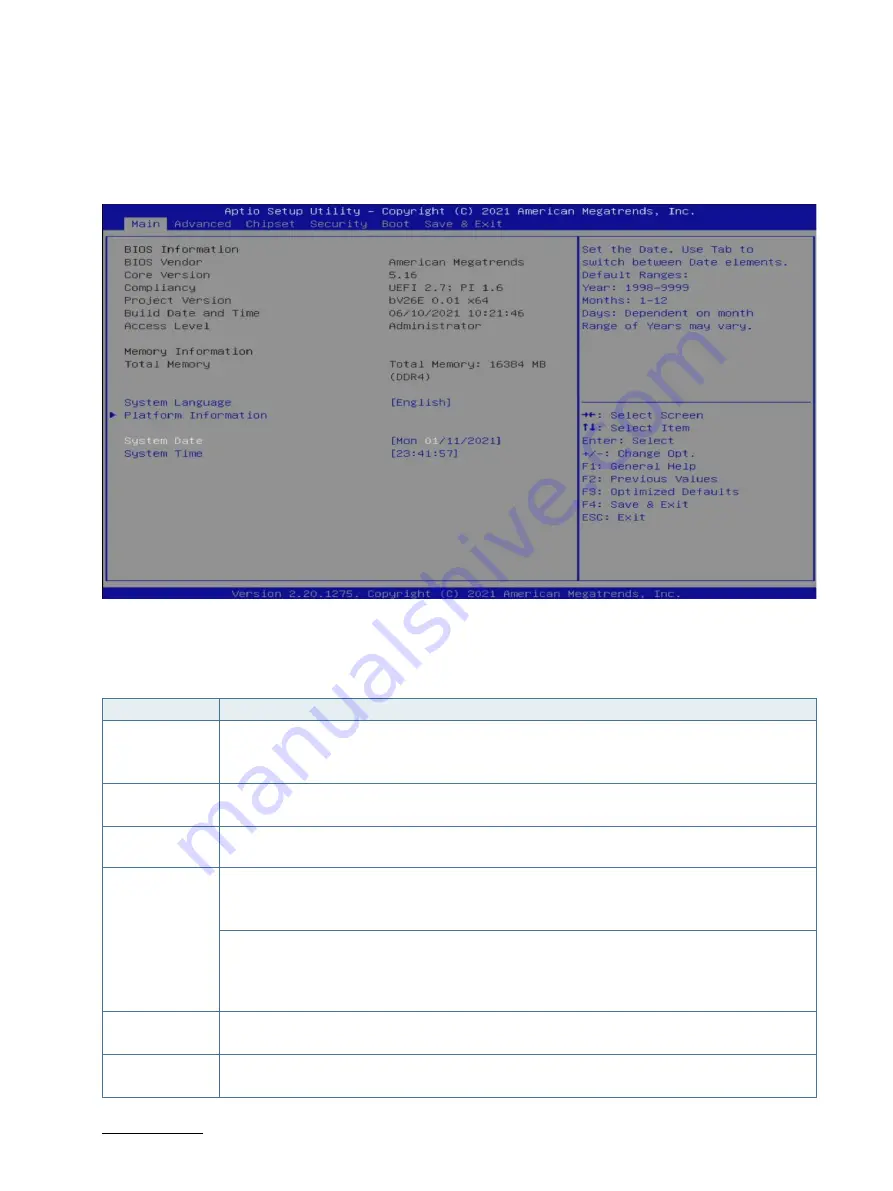 S&T kontron COMe-bV26 User Manual Download Page 65