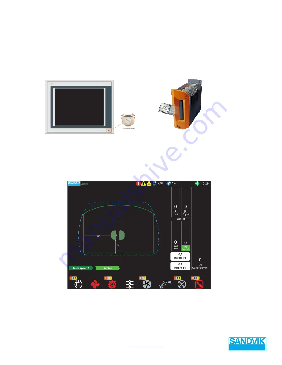 SANDVIK MT520/PLC Technical Description Download Page 23