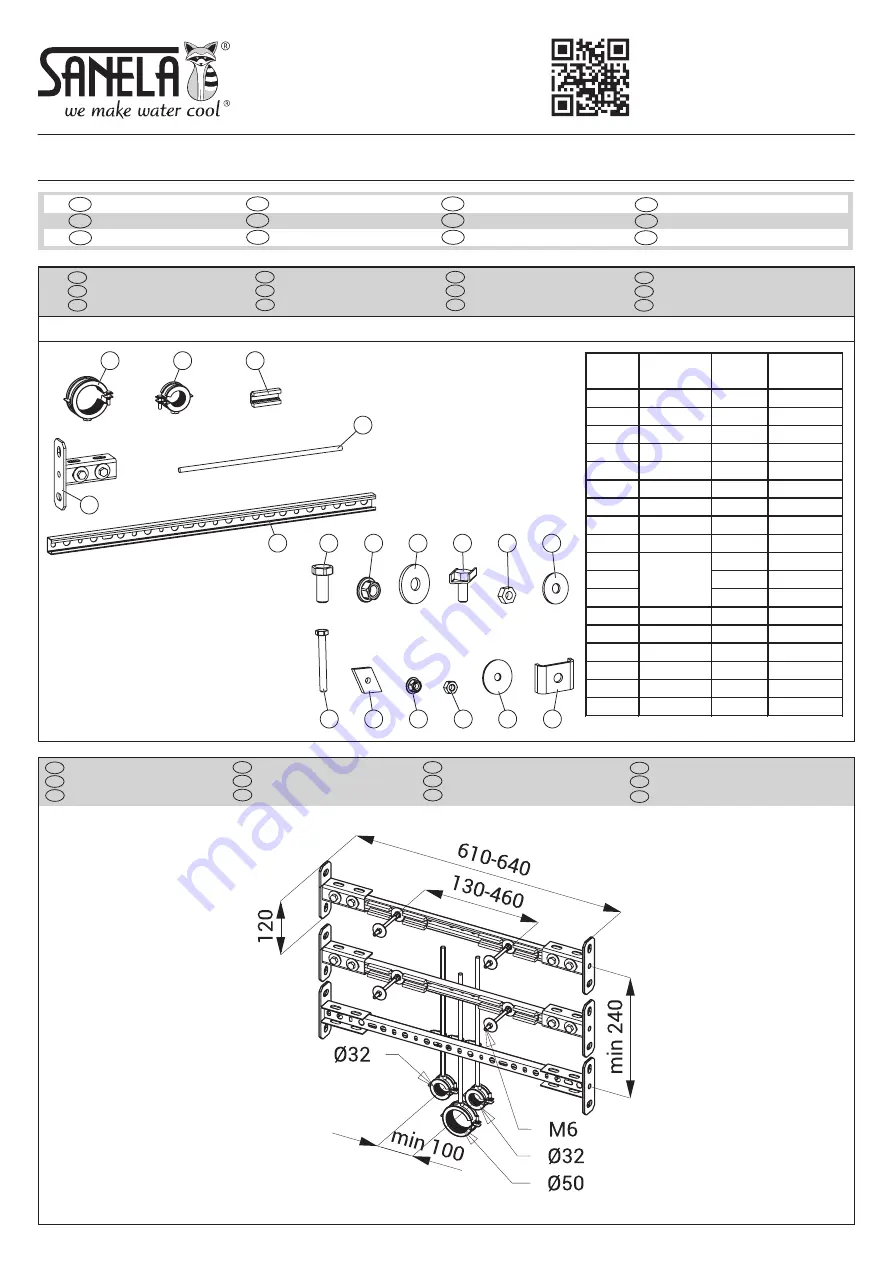 Sanela SLR 10 Mounting Instructions Download Page 1